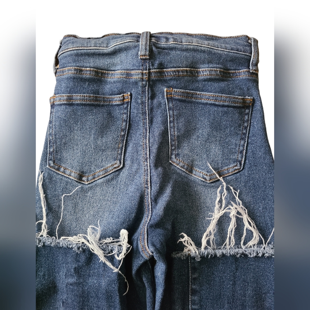 FASHION NOVA | RAW HEM JEANS | SIZE 1/25 - Picture 10 of 13